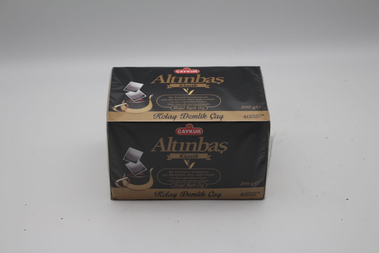 CAYKUR Altinbas Teekanne Beutel Classic 40er / ALTINBAS Demlik Poset Klasik 200g