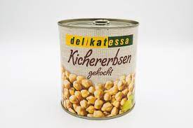 DELIKATESSA Gekochte Kichererbsen  /  Nohut Haslama 800g