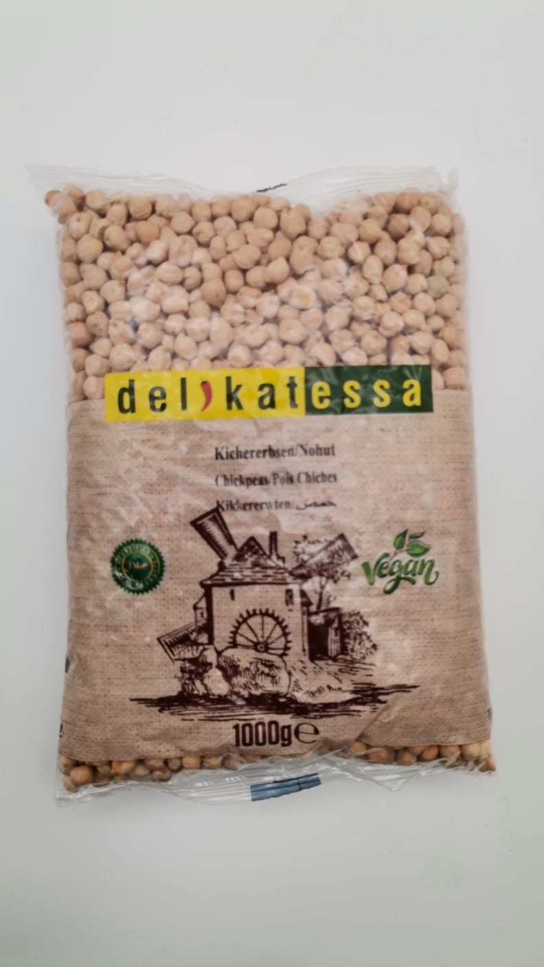 DELIKATESSA Kichererbsen 8mm / Kuru Nohut 1000g