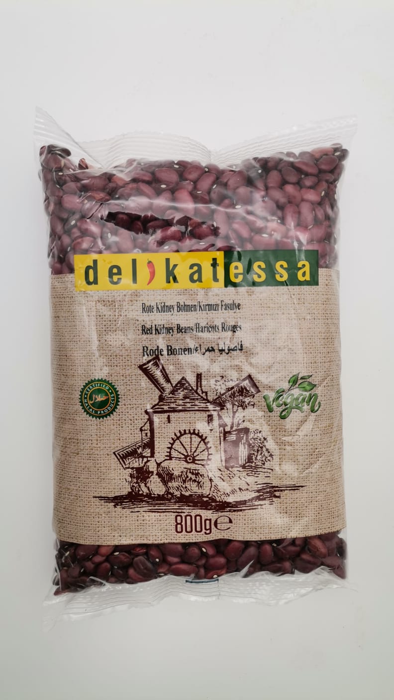 DELIKATESSA Rote Kidneybohnen / Kirmizi Fasulye 800g