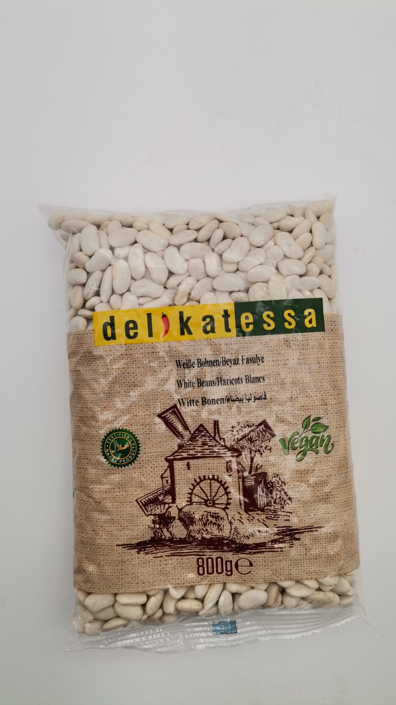 DELIKATESSA Weißbohnen / Kuru Fasulye 800g