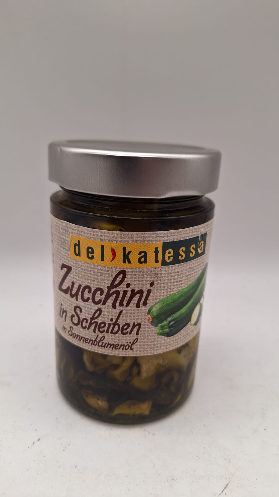 DELIKATESSA Zucchini in Scheiben  /  Dilimlenmis Kabak 280g