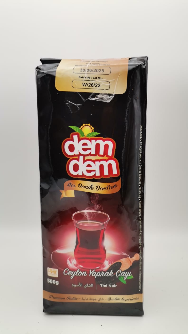 DEMDEM Schwarzer Tee / Siyah Cay 500g