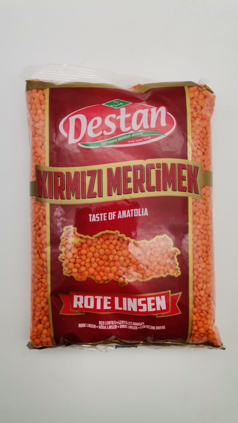 DESTAN Rote Linsen / Kirmizi Mercimek 800g