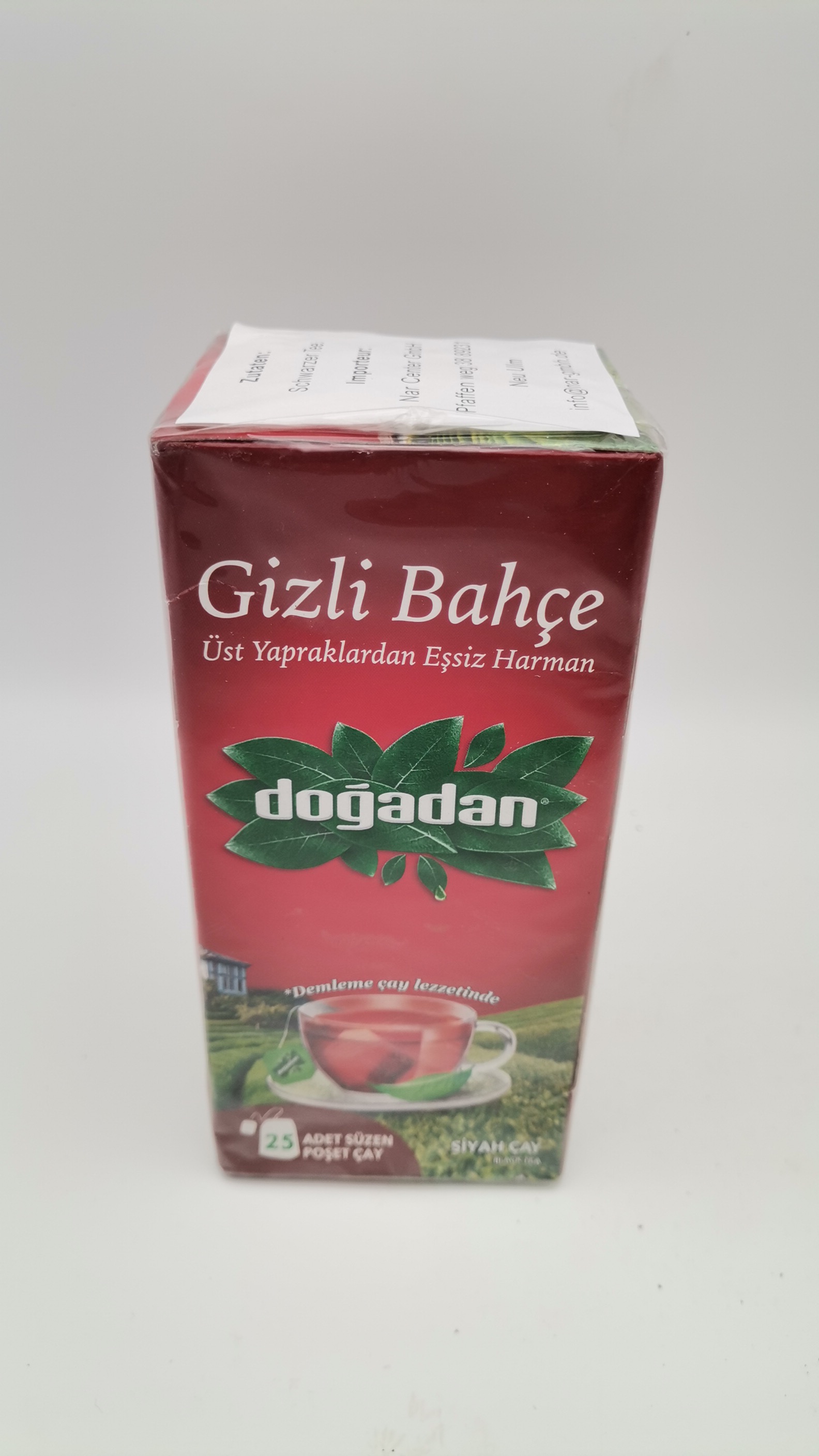 DOGADAN Classic Schwarzer Tee 25er / Gizli Bahce Siyah Cay 50g