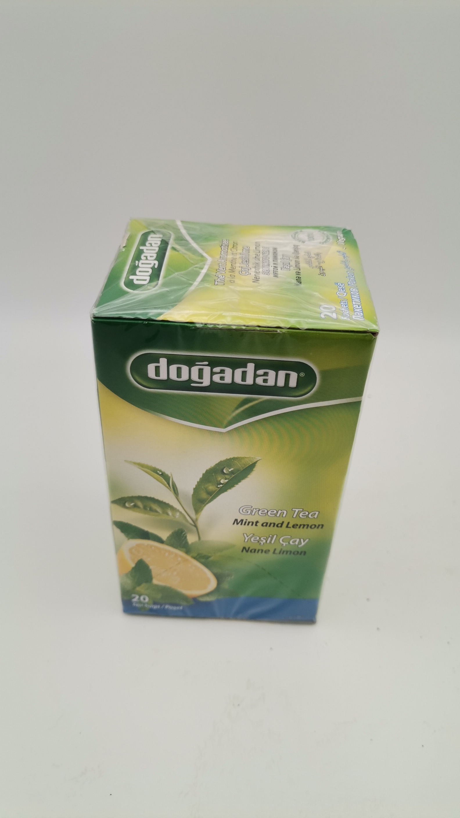 DOGADAN Grüner Tee Minze&Zitrone 20er / Yesil Cay Nane&Limon 34g