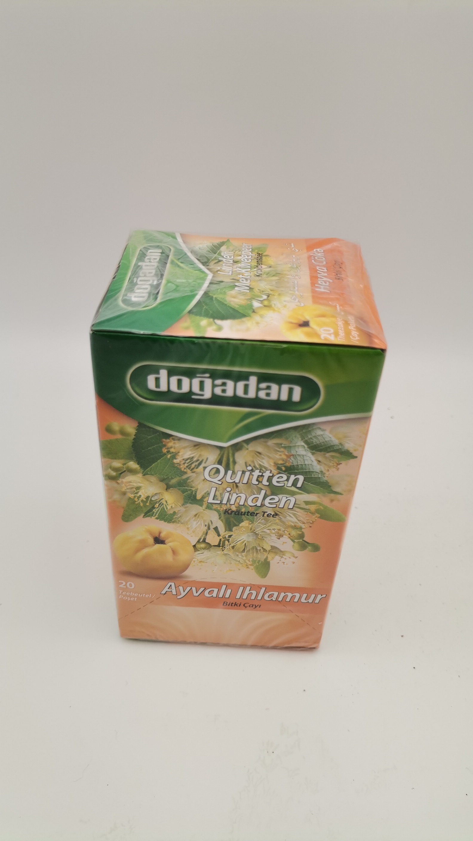 DOGADAN Kräuter Tee Quitten&Linden 20er / Ayvali Ihlamur Cayi 32g