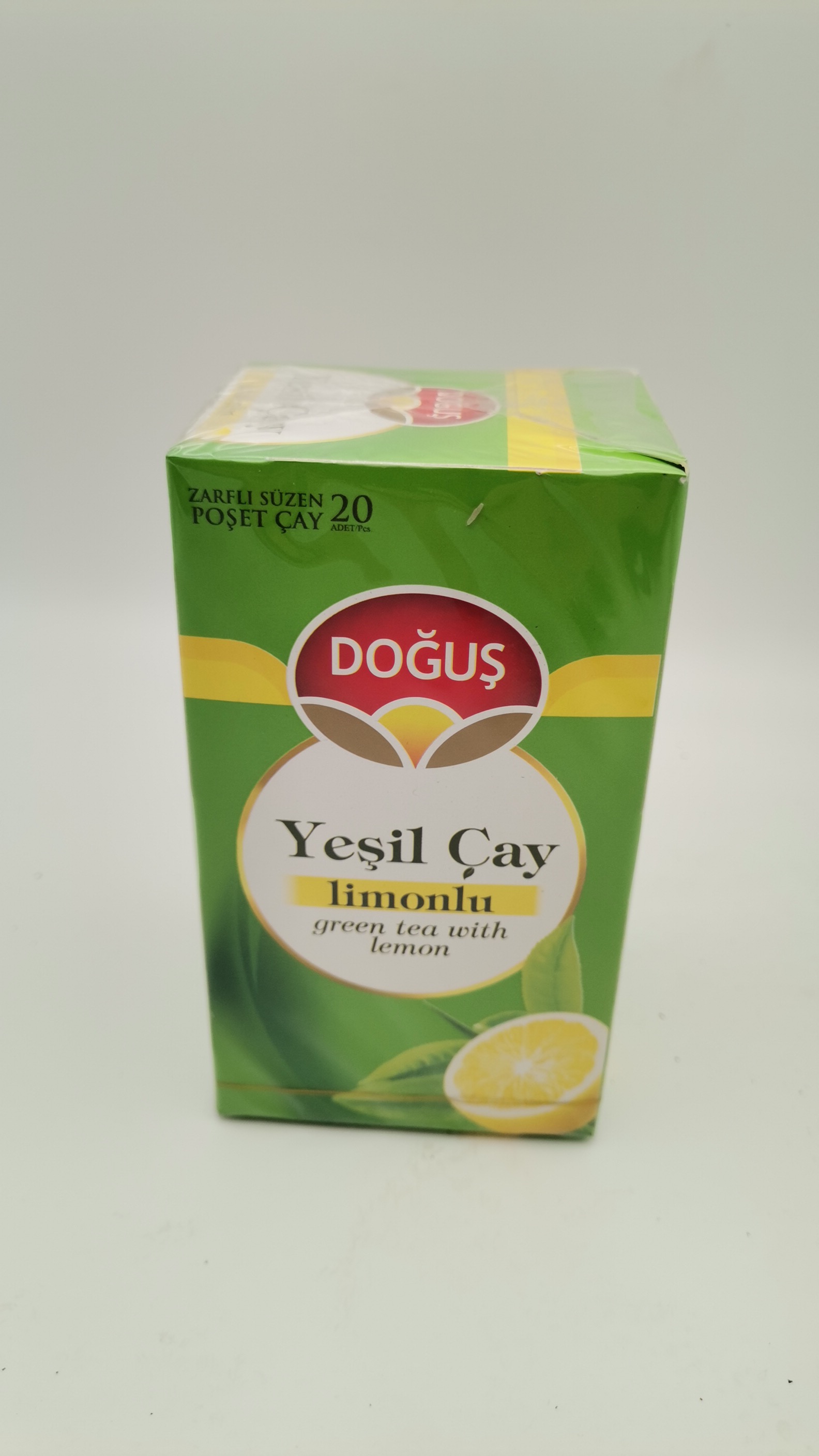 DOGUS Grünerttee mit Zitrone 20er / Limonlu Yesil Cay 40g