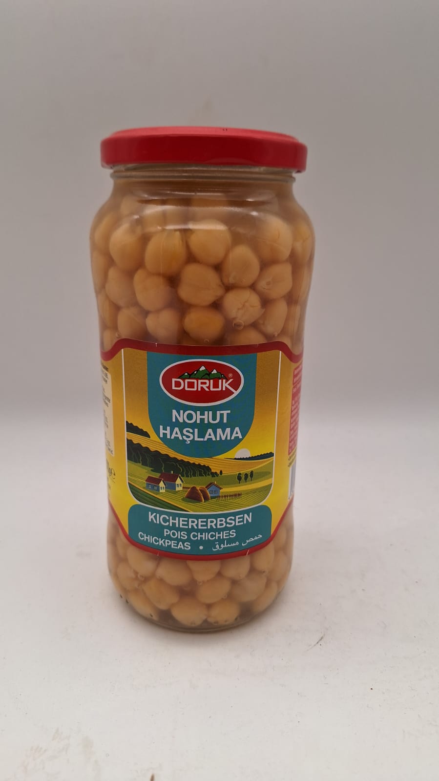 DORUK Gekochte Kichererbsen /  Nohut Haslama 570g