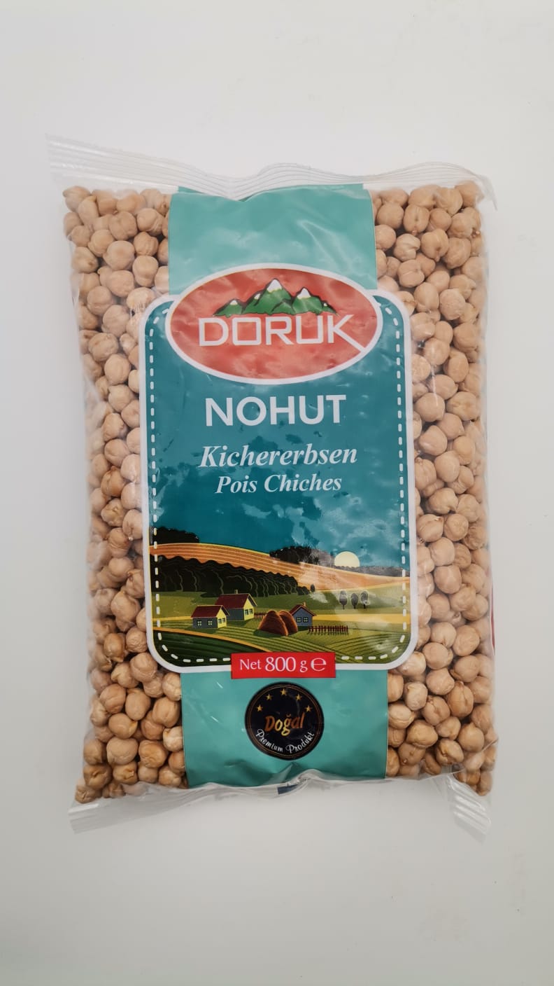 DORUK Kichererbsen 9mm / Kuru Nohut 800g