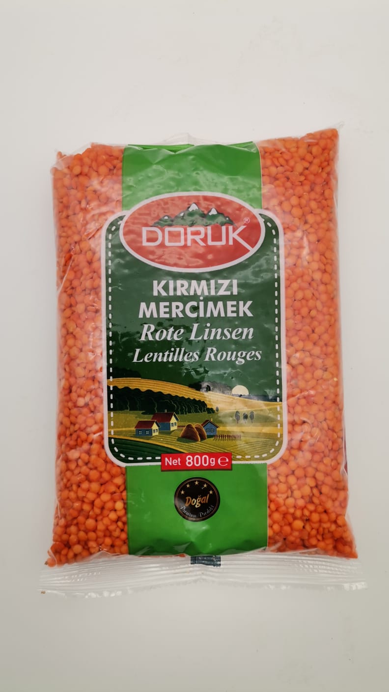 DORUK Rote Linsen / Kirmizi Mercimek 800g