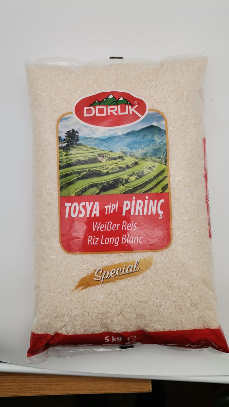 DORUK Tosia Reis / Tosya Pirinc 5000g