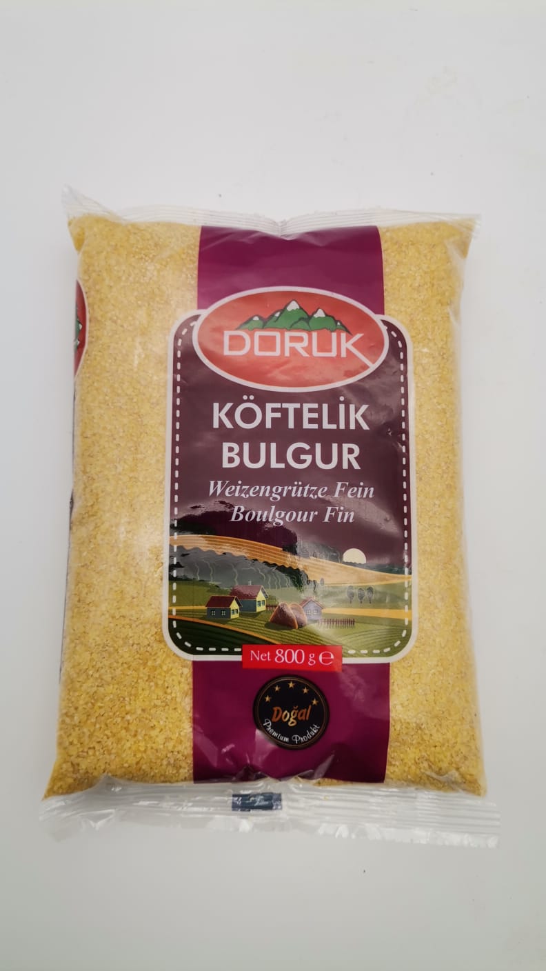 DORUK Weizengrütze fein / Köftelik Bulgur 800g