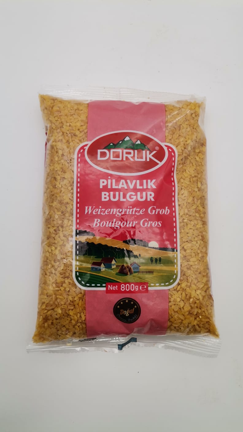 DORUK Weizengrütze groß / Pilavlik Bulgur 800g