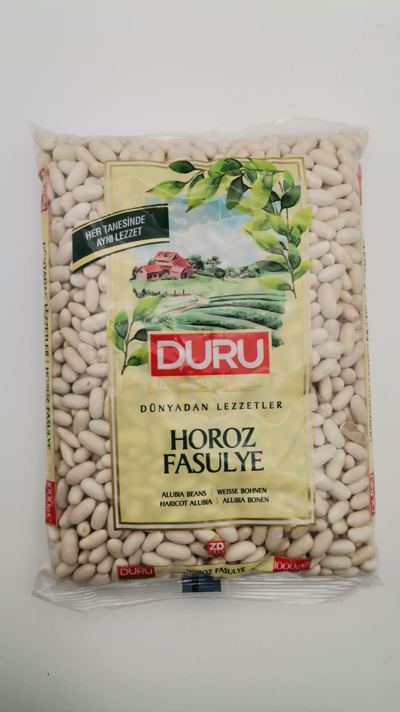 DURU Alubia Weiße Bohnen 8mm / Horoz Fasulye 1000g