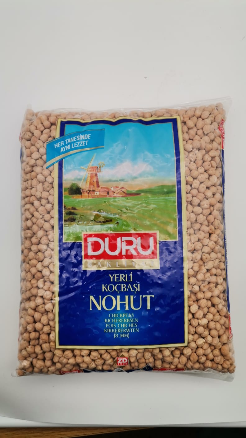 DURU Kichererbsen 8mm / Kocbasi Nohut 2500g