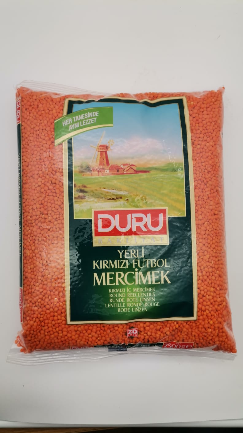 DURU Rote Linsen / Kirmizi Mercimek 2500g