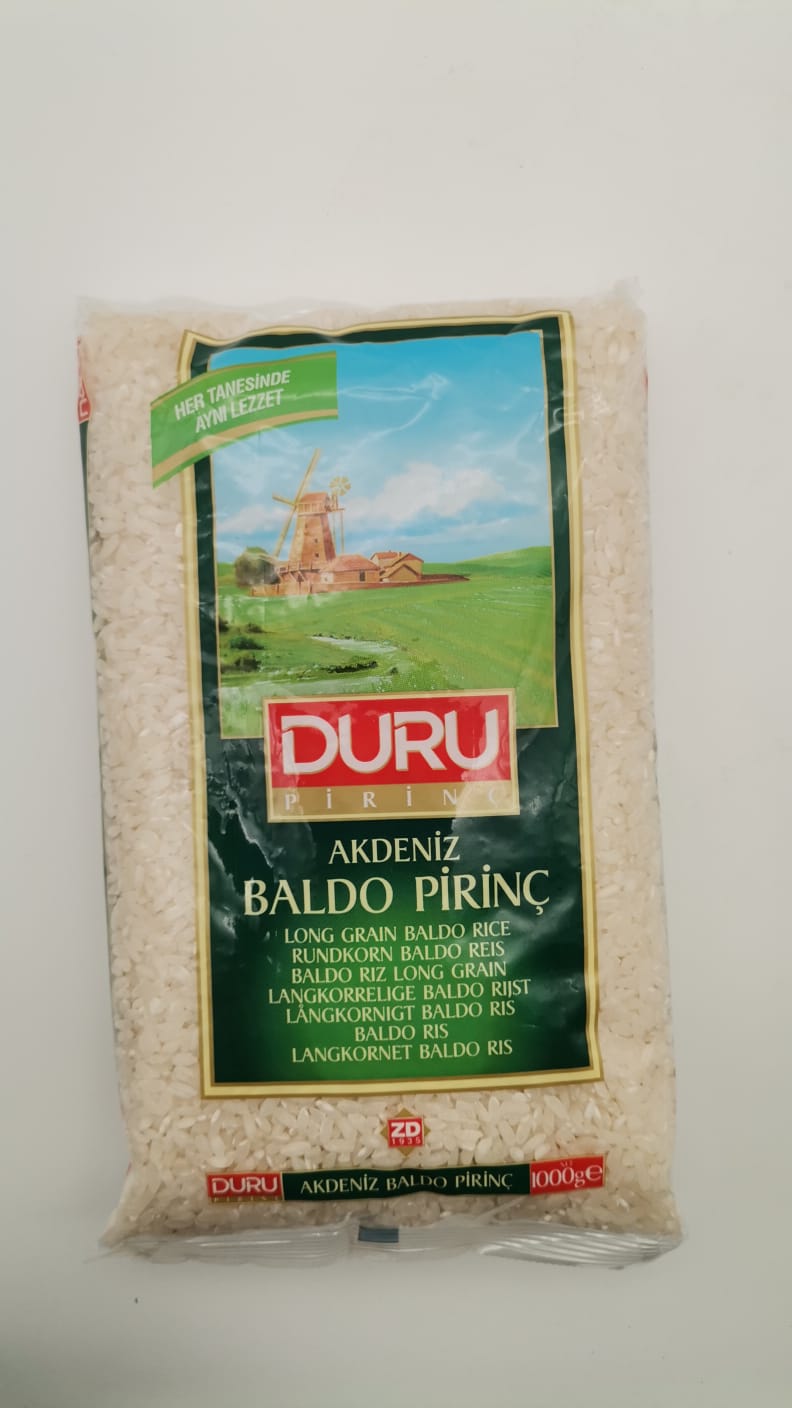 DURU Rundkorn Baldo Reis / Akdeniz Baldo Pirinc 1000g