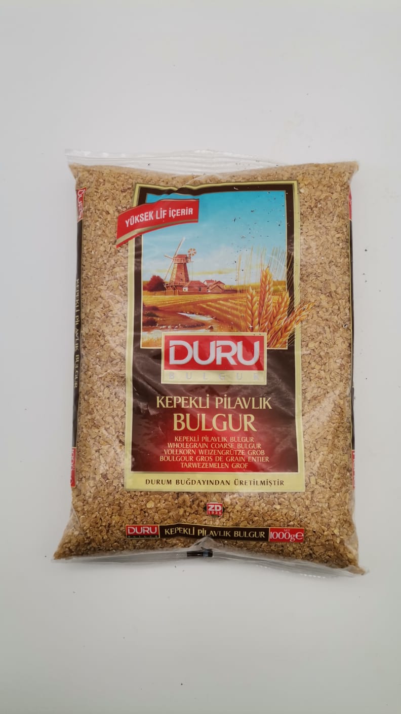 DURU Vollkorn Weizengrütze groß / Kepekli Pilavlik Bulgur 1000g