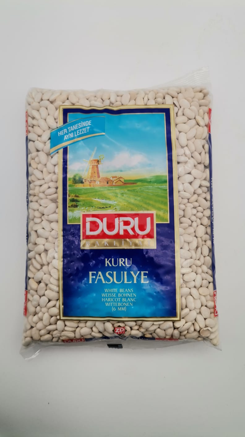 DURU Weiße Bohnen 6mm / Kuru Fasulye 1000g