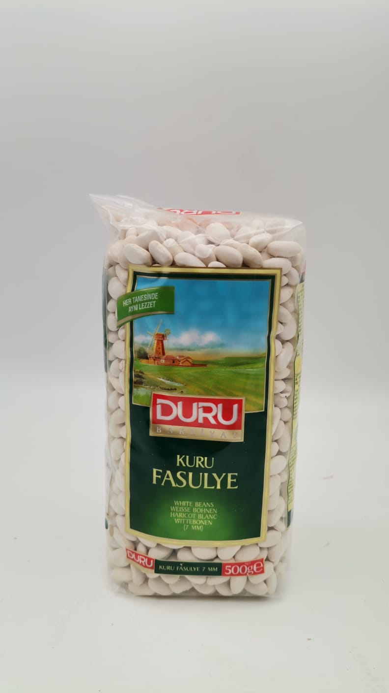 DURU Weiße Bohnen 7mm / Kuru Fasulye 500g