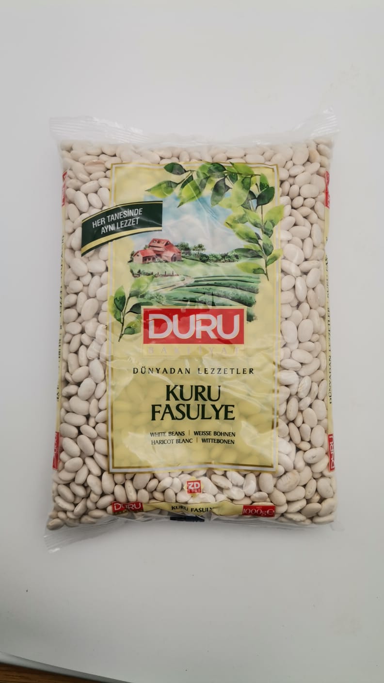 DURU Weiße Bohnen / Kuru Fasulye 1000g