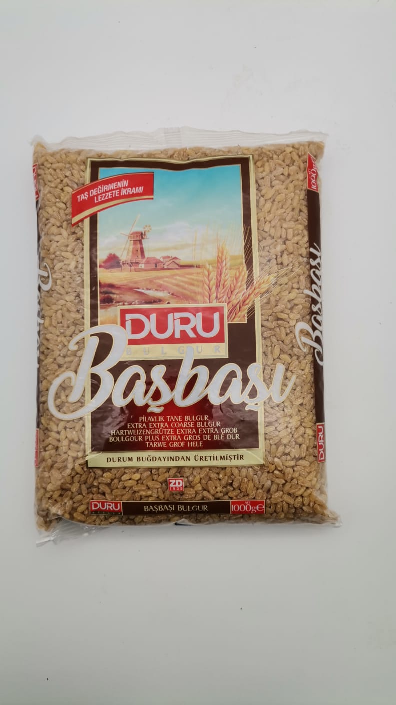 DURU Weizengrütze extra extra groß / Basbasi Bulgur 1000g