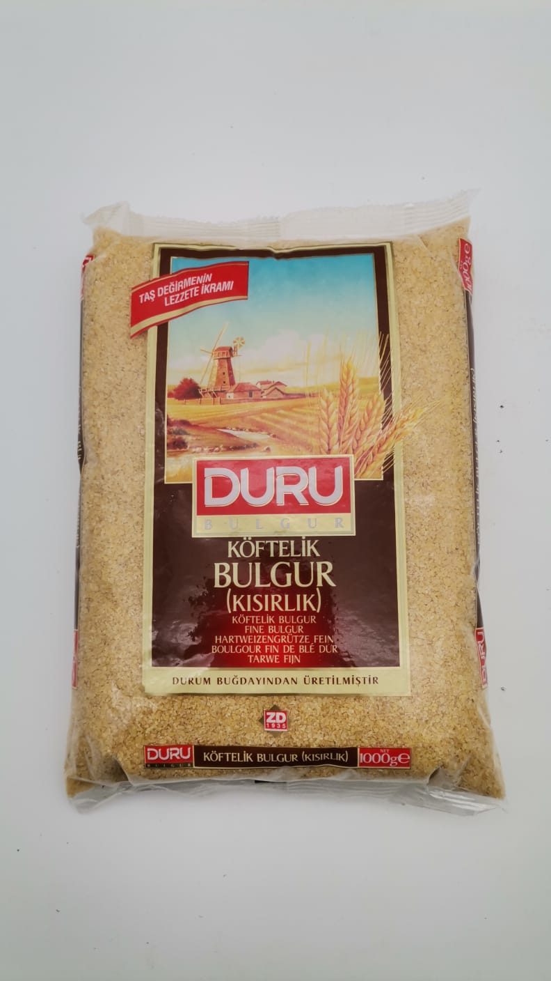 DURU Weizengrütze fein / Köftelik Bulgur 1000g