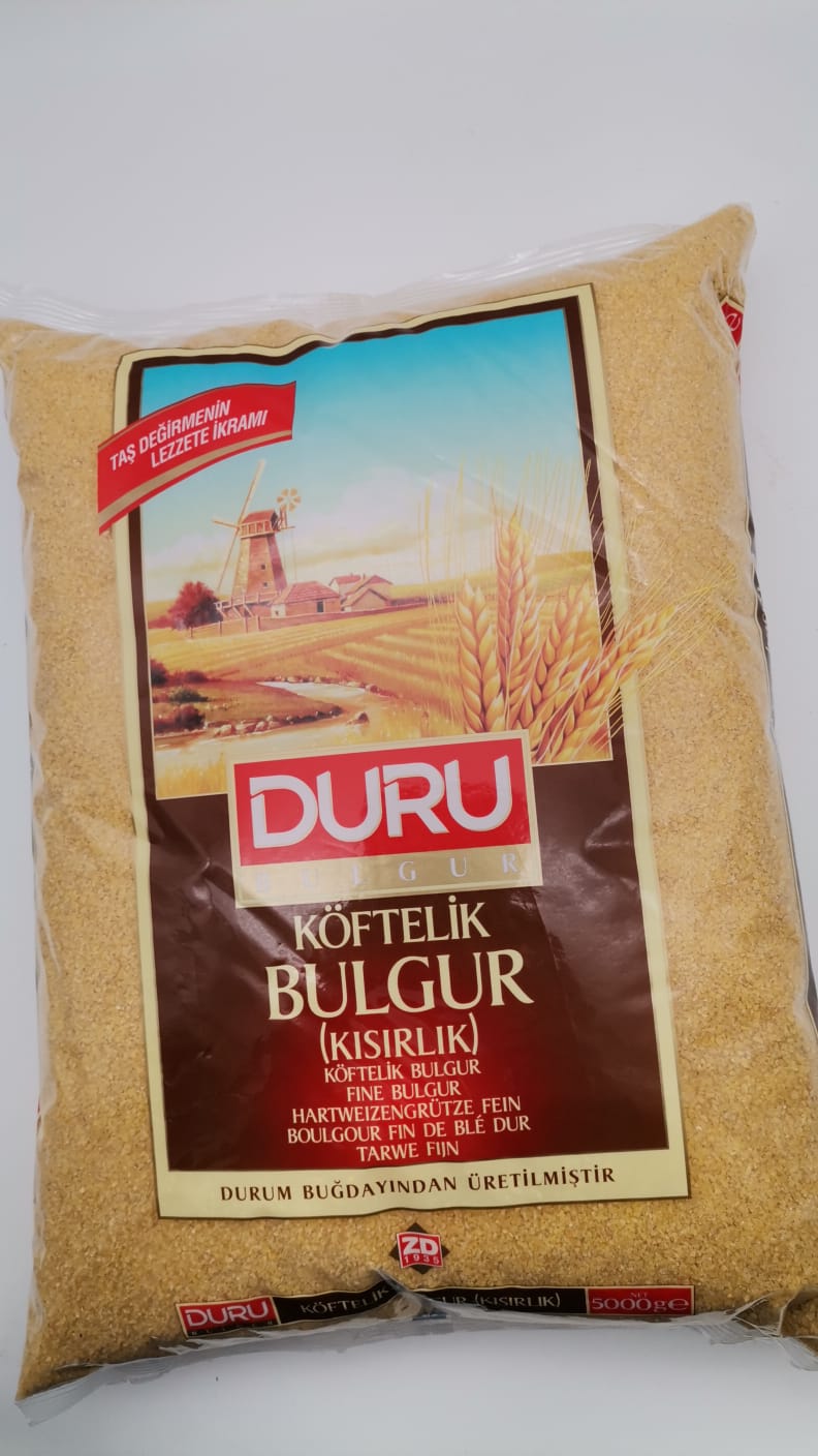 DURU Weizengrütze fein / Köftelik Bulgur 5000g