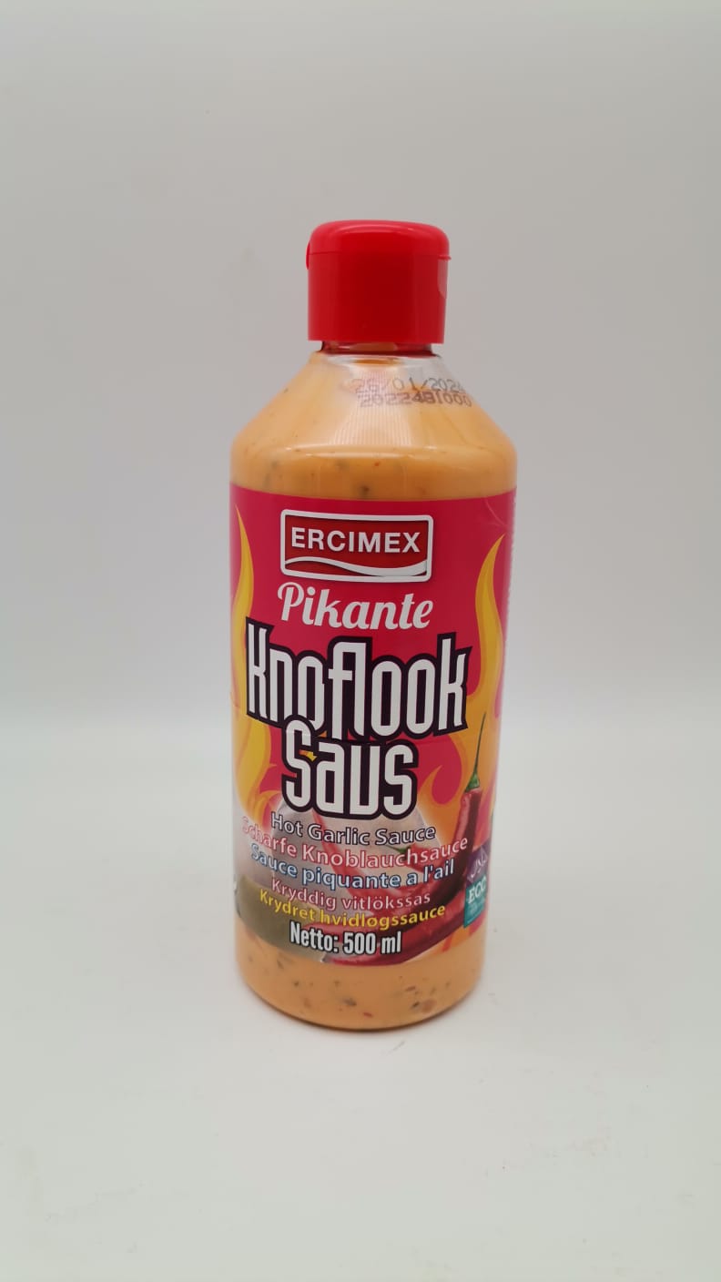 ERCIMEX Pikante Knoflook Saus 500ml