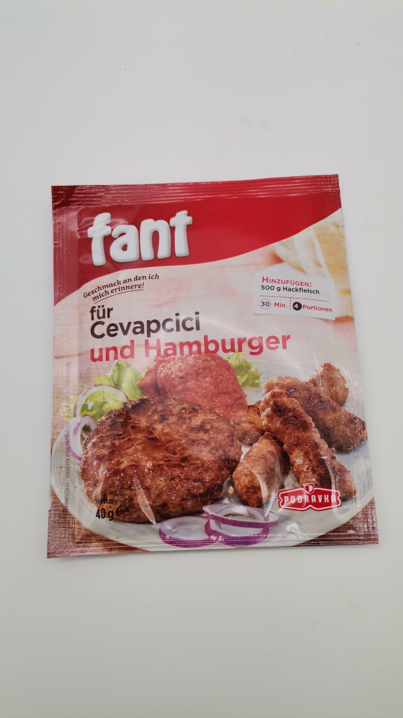 FANT für Cevapcici&Hamburger 40g