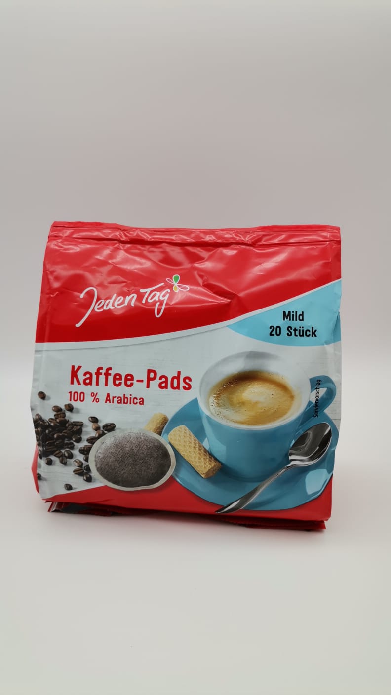 JT Kaffee-Pads Mild 20 St