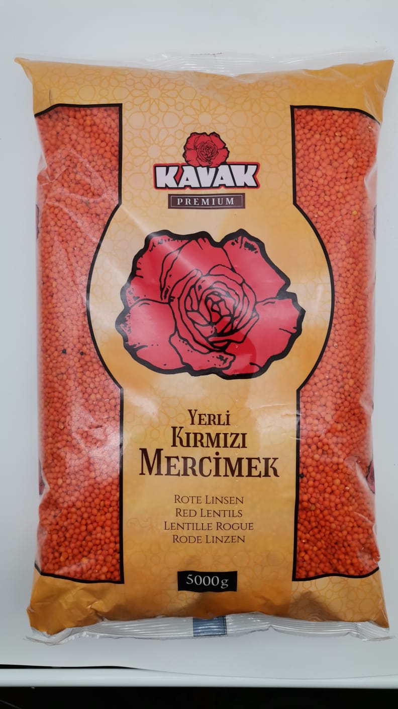 KAVAK Rote Linsen / Kirmizi Mercimek 5000g