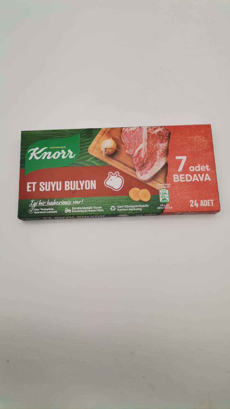 KNORR  Rind Bouillon 24er / Et Bulyon 240g