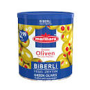 MARMARA Grüne Oliven mit Peperoni / Biberiyeli Yesil Zeytin 400g