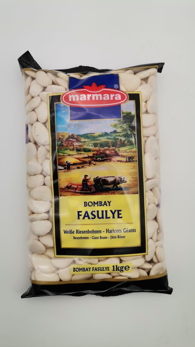 MARMARA Jumbo Weiße Bohnen / Bombay Fasulye 1Kg