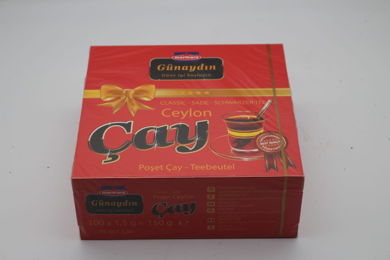 MARMARA Tee Beutel 100er / GÜNAYDIN Ceylon Cay 150g