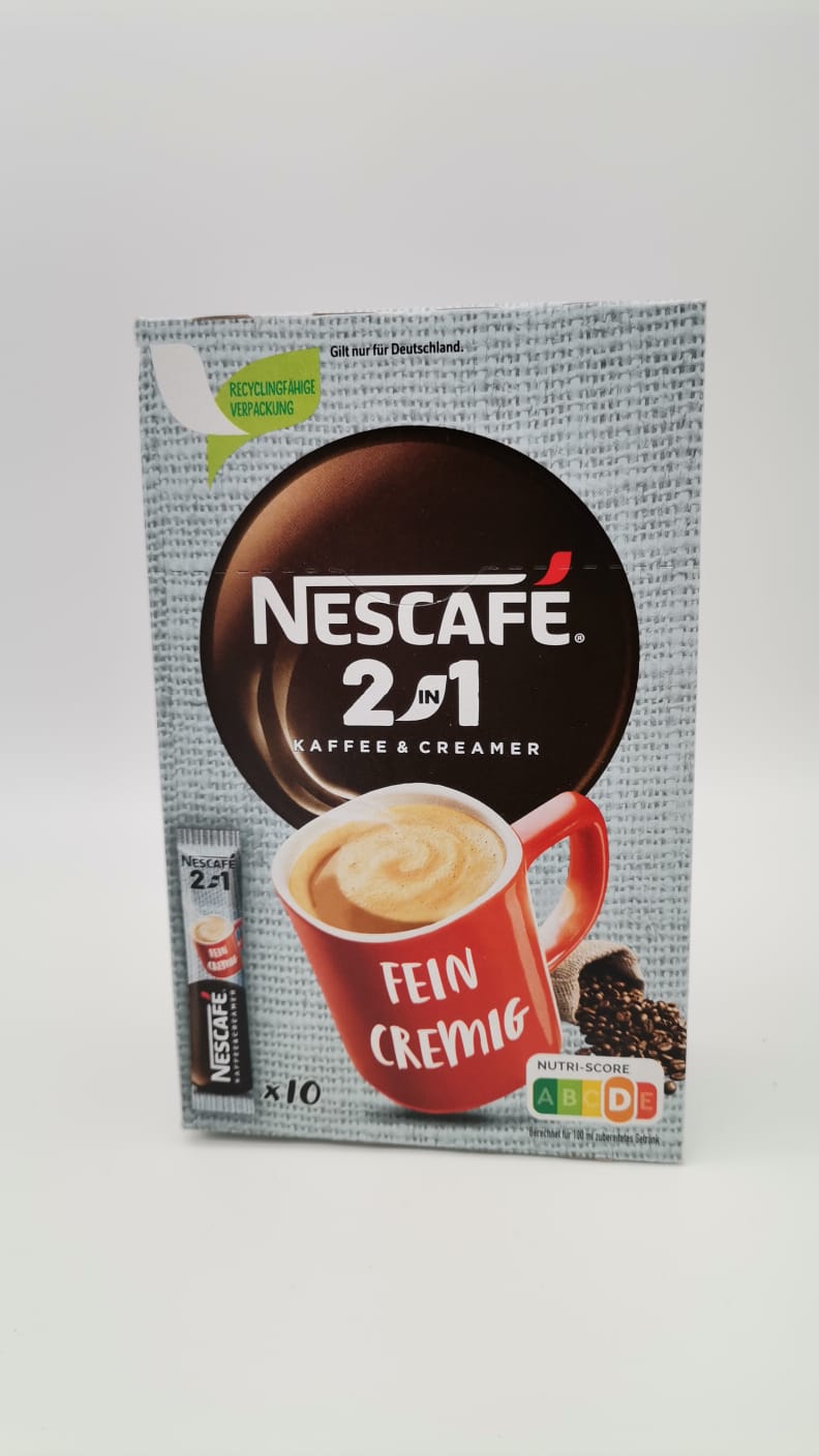 NESCAFE 10er 2 in 1 / 2'si 1 Arada 10'lu Paket