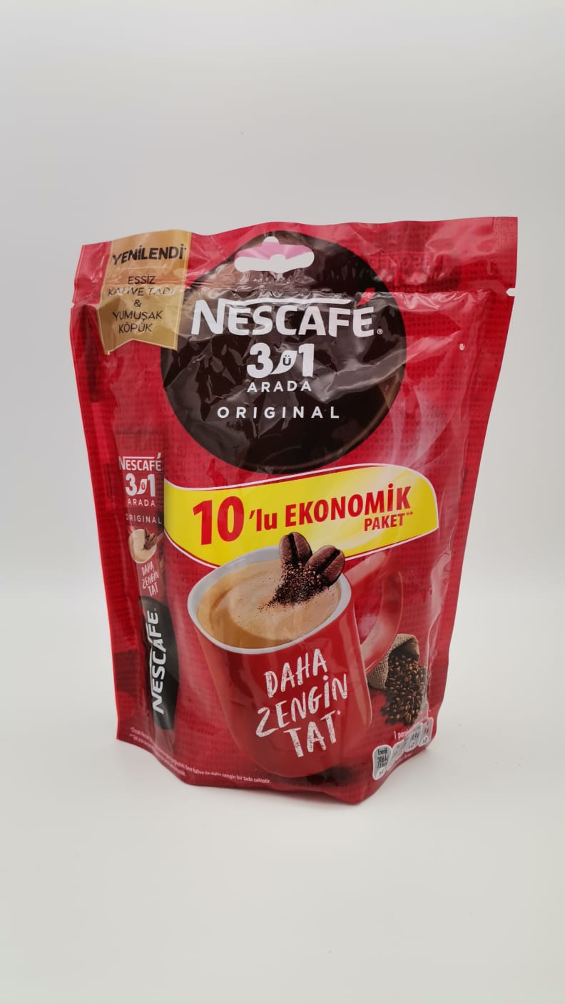 NESCAFE 3in1 10er / 3ü1arada 10lu Ekonomik Paket 175g