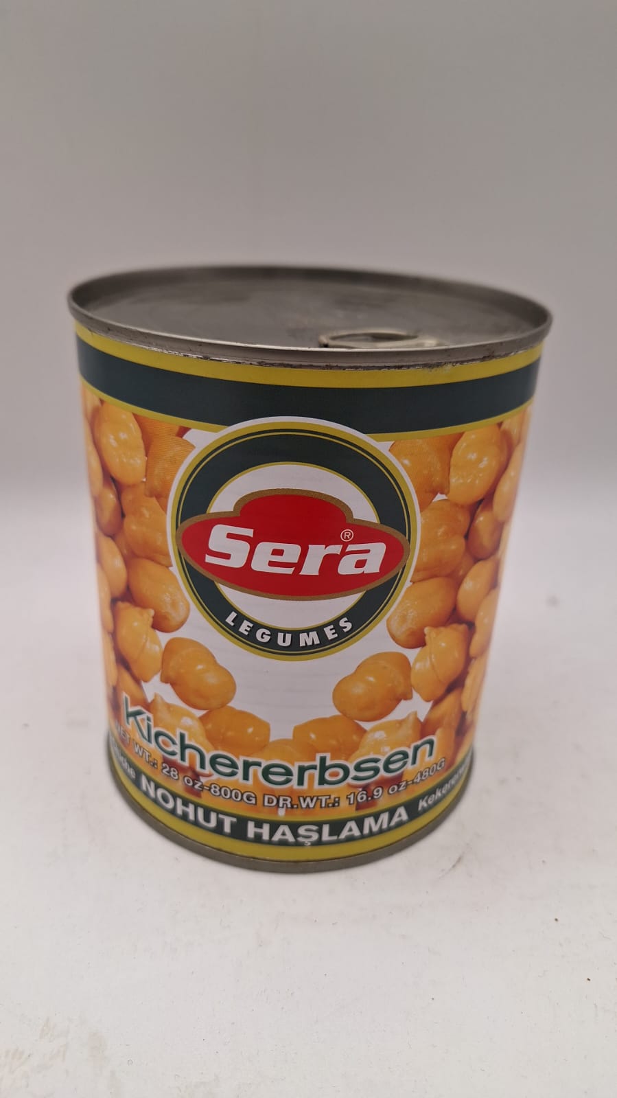 SERA Gekochte Kichererbsen  /  Nohut Haslama Kutu 800g