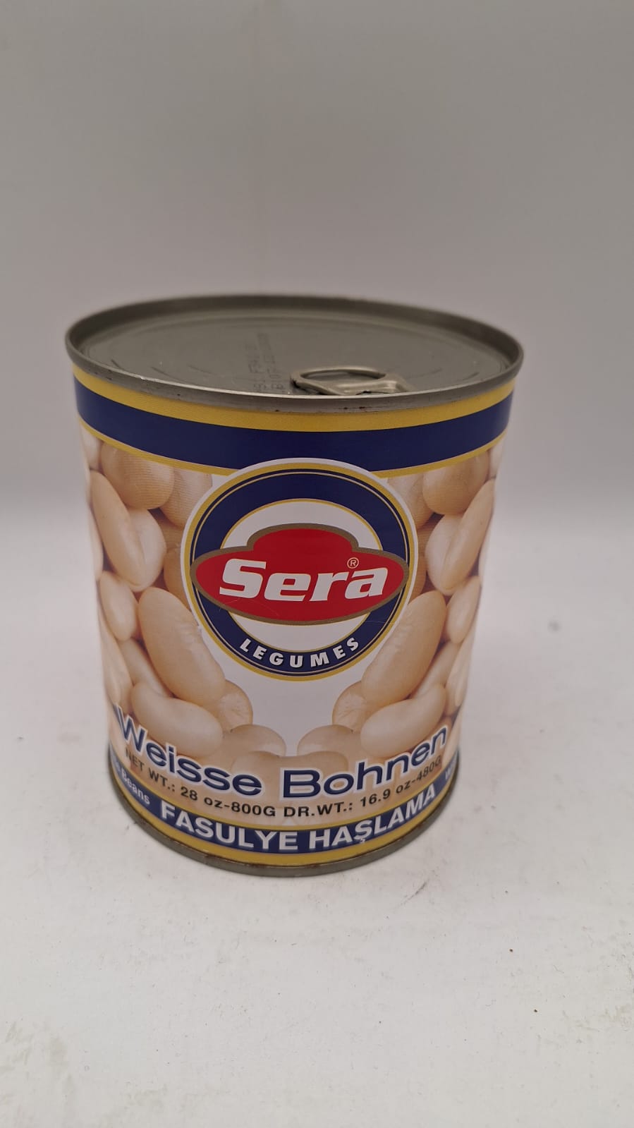 SERA Gekochte Weiße Bohnen  /  Fasulye Haslama 580ml