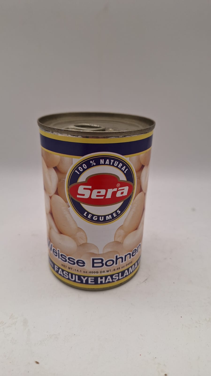 SERA Weißebohnen  /  Fasulye Haslama 400g