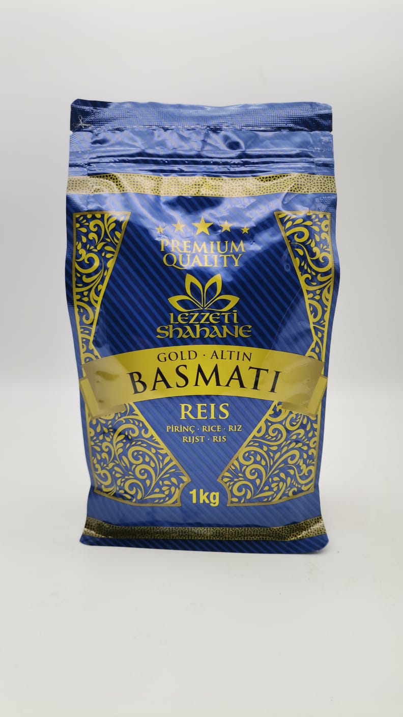 SHAHANE Basmati Gold Reis / Basmati Altin Pirinc 1000g