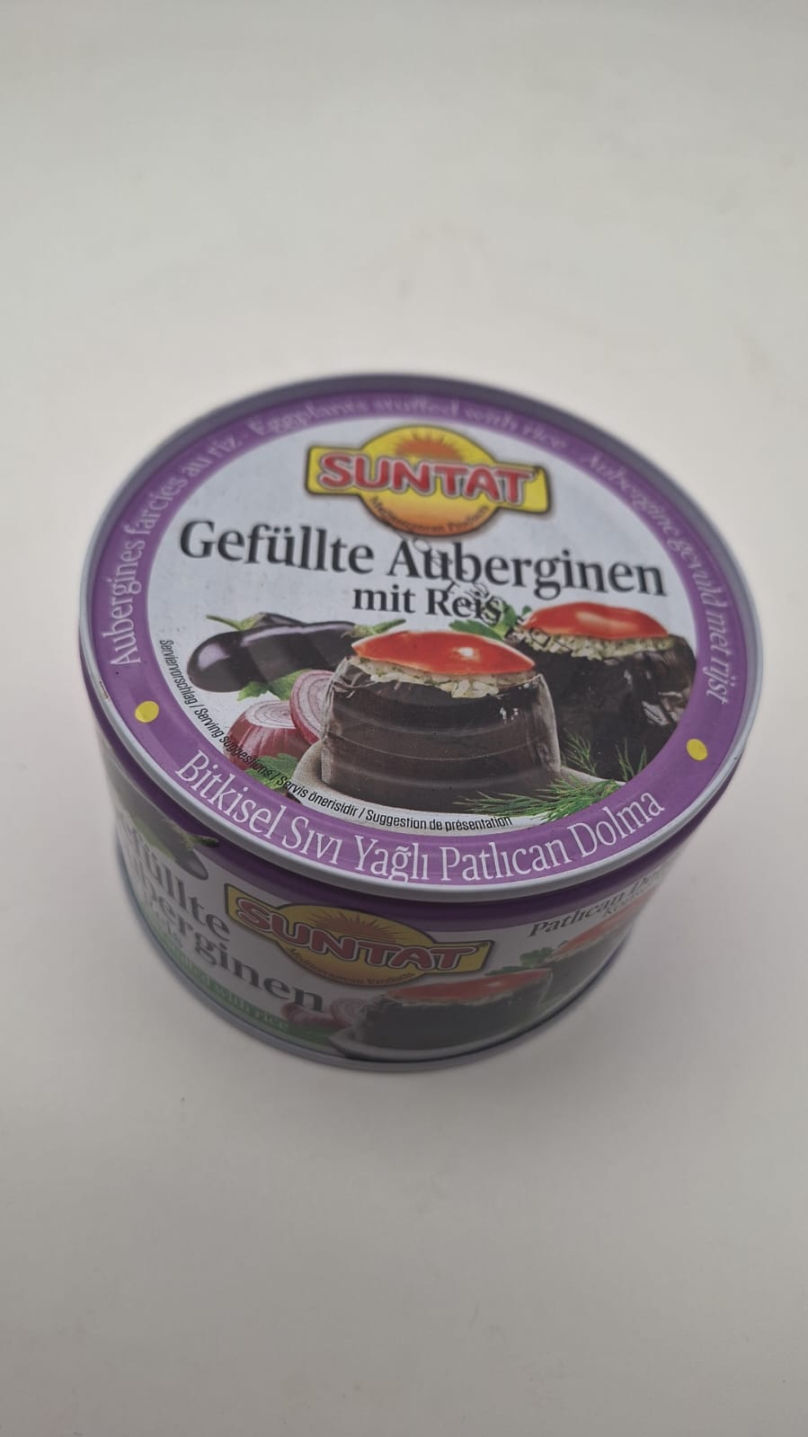 SUNTAT Gefüllte Auberginen mit Reis  /  Patlican Dolma 350g