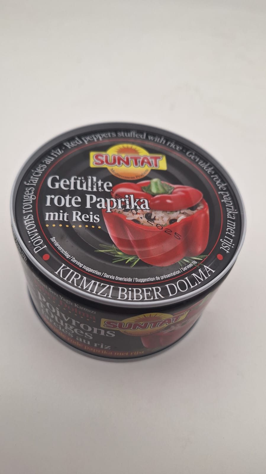 SUNTAT Gefüllte Rote Paprika mit Reis /  Kirmizi Biber Dolma 400g