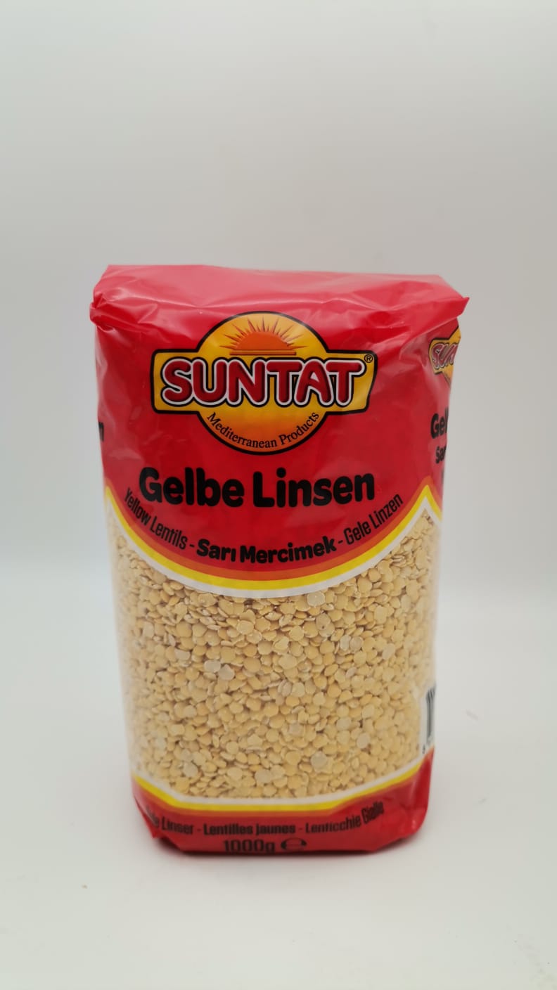 SUNTAT Gelbe Linsen / Sari Mercimek 1000g