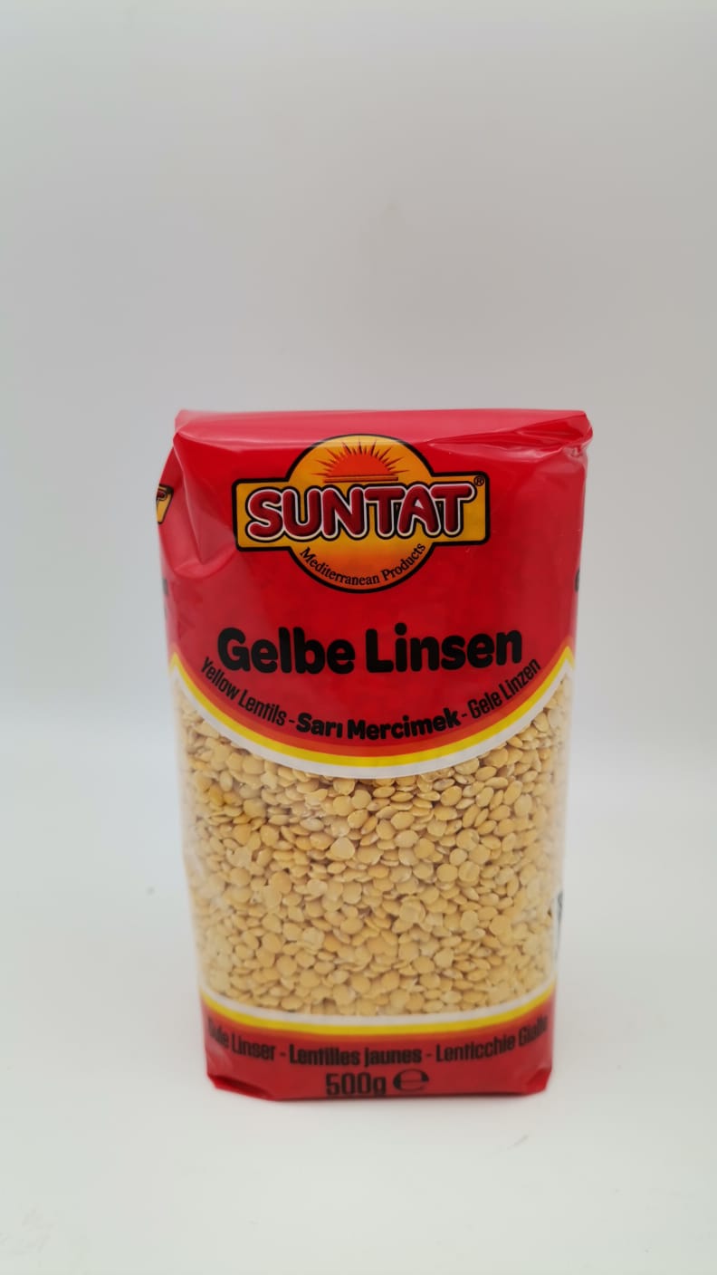 SUNTAT Gelbe Linsen / Sari Mercimek 500g