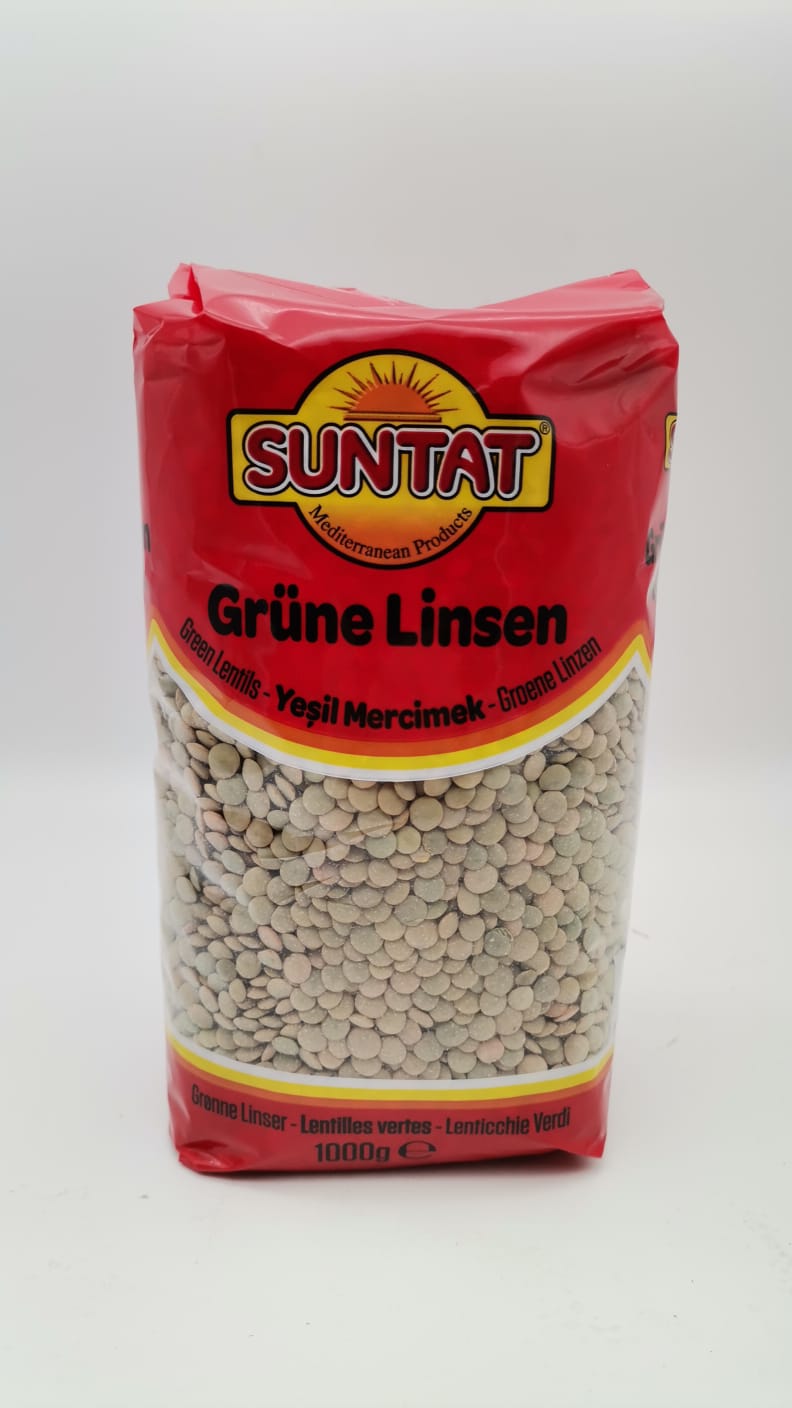 SUNTAT Grüne Linsen Laird / Yesil Mercimek 1000g