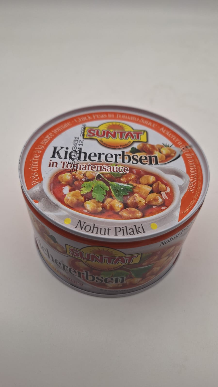 SUNTAT Kichererbsen in Tomatensauce  /  Nohut Pilaki 400g