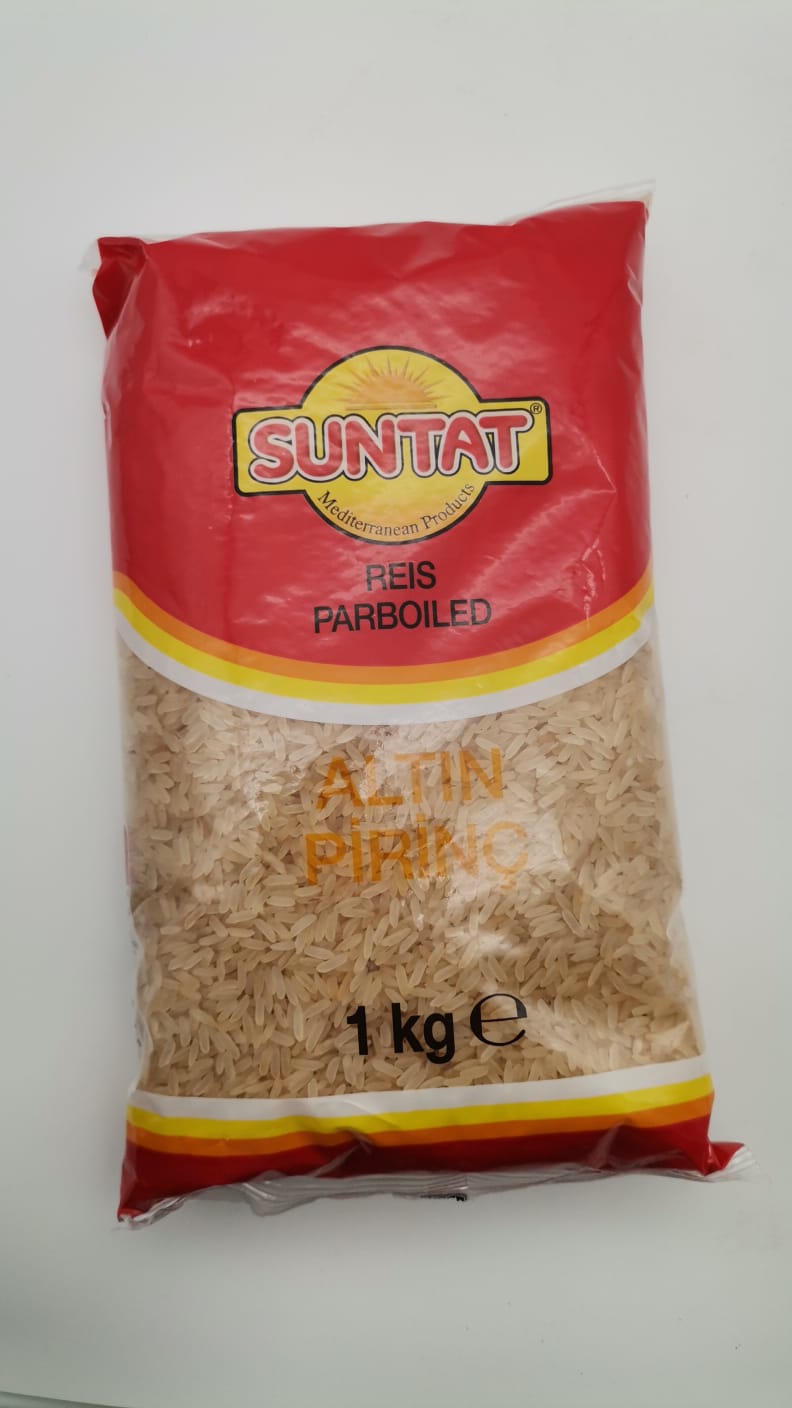 SUNTAT Parboiled Reis / Altin Pirinc 1000g